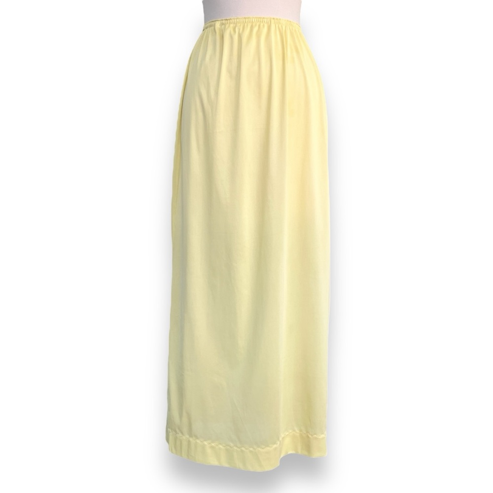 Vintage Greenco Maid Yellow Midi Slip